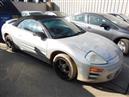 2003 MITSUBISHI ECLIPSE CONVERTIBLE GS SILVER 2.4 AT 203944